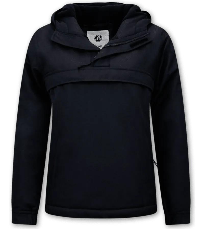 ANORAK CHAQUETONES MUJER  8692  NEGRO